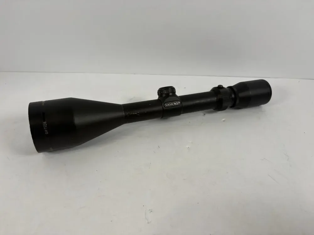 Simmons Pro 50 Fully Coated 2.5-10x50 Rifle Scope clear lenses